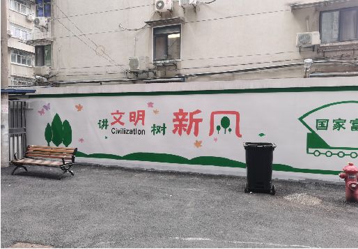 龙泉社区墙绘